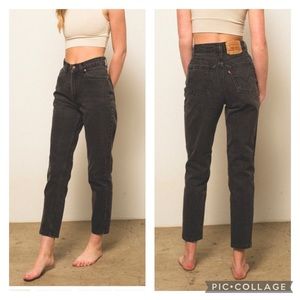 Levi's 512 Slim Fit Tapered Leg Mom Jeans Vintage